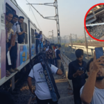 वसई-नायगाव दरम्यान ओव्हरहेड वायर तुटली; पश्चिम रेल्वेची वाहतूक विस्कळीत, प्रवाशांचे हाल