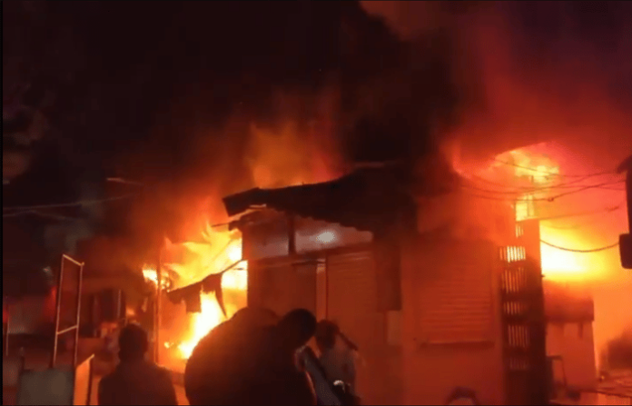 Thane fire news