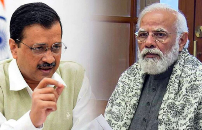 arvind kejriwal and pm modi