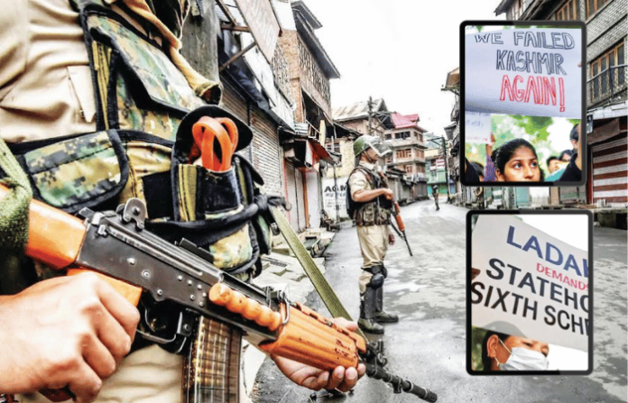 ladakh protest