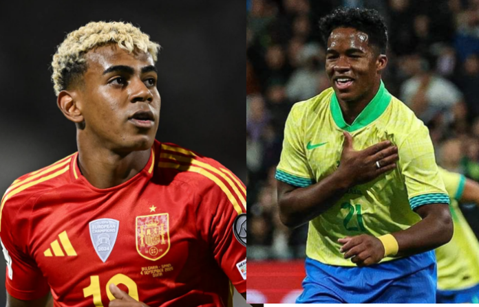 Fifa World cup spain yamal brazil Endrick