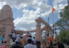 Parbhani News – निर्माणाधीन हनुमान मंदिराचे छत कोसळले; ३० हून अधिक भाविक ढिगाऱ्याखाली दबले; काही जणांचा मृत्यू झाल्याची भिती parbhani-temple-roof-collapse-manwath-yashwadi-over-30-devotees-trapped-under-debris