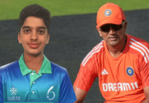 ‘लिटिल वॉल’ धुमाकूळ घालण्यासाठी सज्ज, अन्वय द्रविडची टीम इंडियाच्या 19 वर्षांखालील संघात निवड
