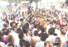 अखेरपर्यंत शिवसेनेतच राहणार; निष्ठावंत खासदार राजाभाऊ वाजे यांचे जल्लोषात स्वागत