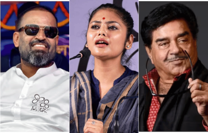 Yusuf Pathan, Saayoni Ghosh, Shatrughan Sinha among 19 TMC rebel list signatories