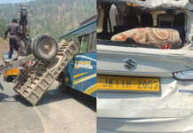 Jammu Kashmir News – अमरनाथ यात्रेच्या ड्युटीवर चाललेल्या बीएसएफच्या बसला अपघात, दोन जवान जखमी