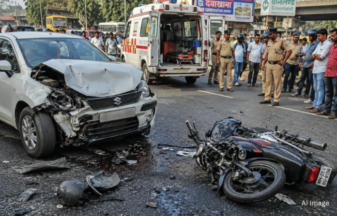 accident in india