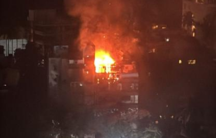 bandra fire