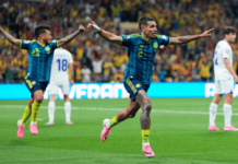 कोलंबियाची विजयी सलामी colombia-beats-uzbekistan-3-1-fifa-world-cup-group-k-luis-diaz-scores