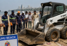 Mumbai News – जुहू बीचवर साफ करणाऱ्या यंत्राखाली चिरडून महिला सफाई कामगाराचा मृत्यू