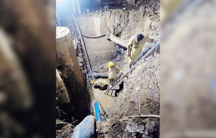 kurla pipeline burst