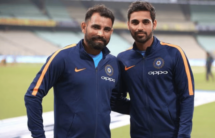 mohammed shami bhuvneshwar kumar