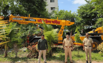 Nanded news – अवैध रेती उपसा करणार्यांवर कारवाई, 1 कोटी 51 लाखांचा मुद्देमाल जप्त