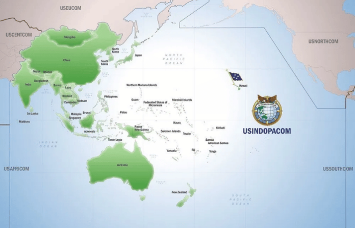 pentagon india map