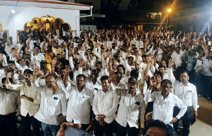 protest against third mumbai