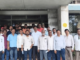 Ratnagiri News – जयगड प्रादेशिक नळपाणी योजनेतील कर्मचाऱ्यांना पगार वाढ द्या; जिल्हापरिषदेच्या प्रवेशद्वारात ठिय्या आंदोलन