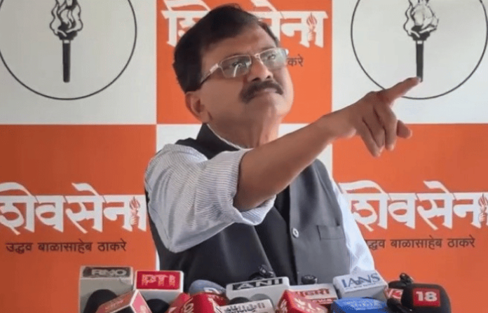 sanjay raut on shinde