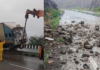 Ahilyanagar News – चंदनापुरी घाटात तीन तासांत तीन घटना; दरड कोसळली, ट्रक डिव्हायडरवर चढला, वानराचाही मृत्यू
