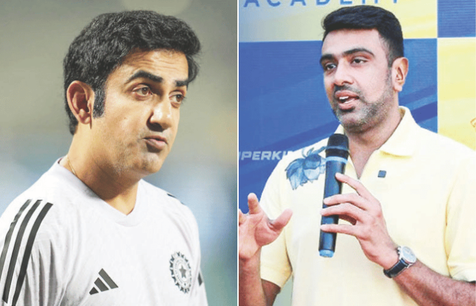 Ashwin to Gambhir