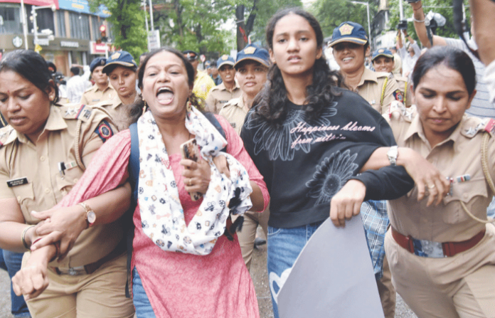 Mumbai Protest