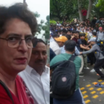 विद्यार्थ्यांना मारले, अश्रूधुराच्या नळकांड्या फोडल्या, कशासाठी? प्रियंका गांधी यांचा संतप्त सवाल
