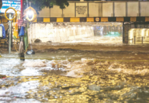अंधेरी सब वे पाण्याखाली, वाहतूक बंद