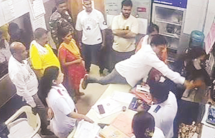 shinde group Corporator Arrested for Assaulting Doctors and Nurses After Opposition Pressure
