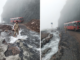 Ratnagiri News – रघुवीर घाटात पुन्हा दरड कोसळली; वाहतूक ठप्प, एसटीसह प्रवासी अडकले