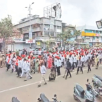 आकाश दुबय्या खुनातील सूत्रधारांना अटक करा, मकोका लावा; महामोर्चा काढून श्रीरामपूरकरांचा संताप