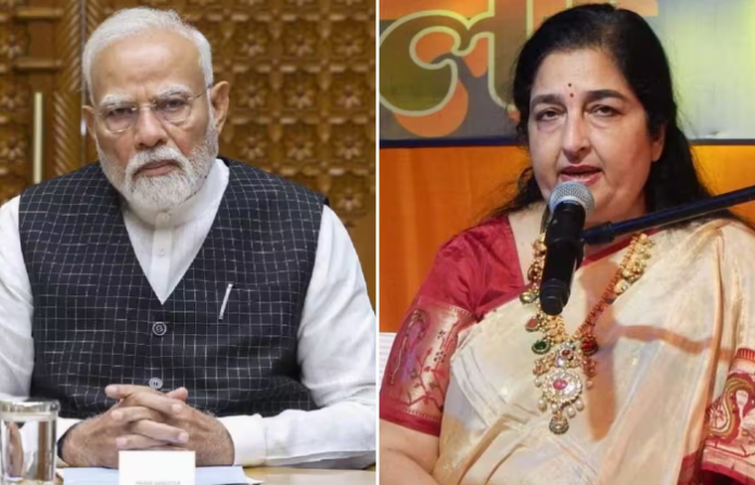 anuradha paudwal on modi