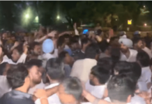 विरोधी पक्षाच्या खासदारांना दिल्ली पोलिसांनी इंडिया गेटकडे जाण्यापासून रोखले