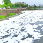वारीच्या तोंडावर पुन्हा फेसाळली इंद्रायणी! जल प्रदूषणाचाही विळखा, वारकरी भाविकांमध्ये संतापाची लाट