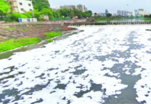 वारीच्या तोंडावर पुन्हा फेसाळली इंद्रायणी! जल प्रदूषणाचाही विळखा, वारकरी भाविकांमध्ये संतापाची लाट