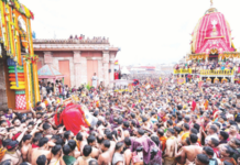 पुरीतील जगन्नाथ रथयात्रेत चेंगराचेंगरी, एकाचा मृत्यू; 100 जखमी