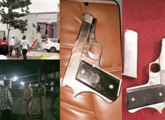 Jalna crime news – किरकोळ वादातून सराईतांचा गोळीबार; दोन आरोपींना ग्रामस्थांनी पकडून पोलिसांच्या ताब्यात दिले, तिघे फरार