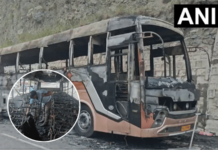 धावत्या बसने पेट घेतला अन् 47 भाविकांच्या काळजाचा ठोका चुकला; जम्मू-श्रीनगर हायवेवर अमरनाथ यात्रेकरूंच्या बसला आग