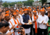 महाडमध्ये शिवसेनेचे रामरक्षा आंदोलन, महाआरतीने श्रीराम मंदिर दणाणले