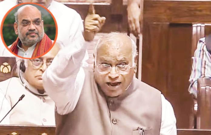 mallikarjun kharge on amit shah