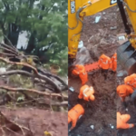 मावळमध्ये घरावर दरड कोसळली, संपूर्ण कुटुंब मातीच्या ढिगाऱ्याखाली अडकले