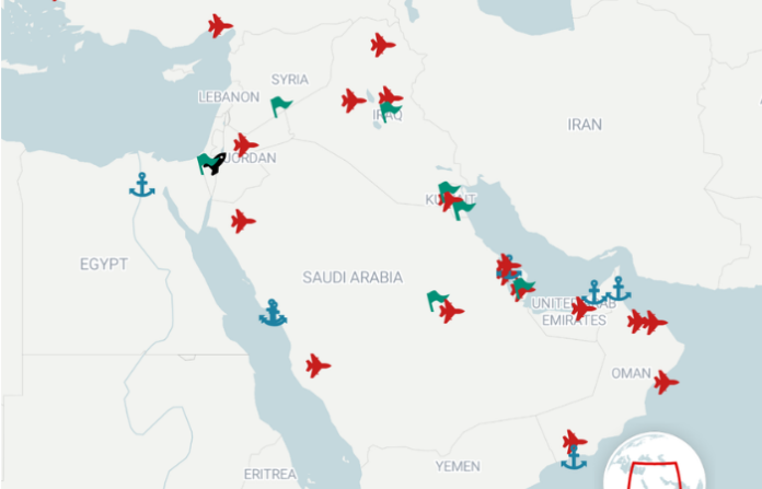 middle east american base