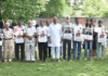 Kolhapur News – केंद्रीय शिक्षणमंत्री धर्मेंद्र प्रधान राजीनामा द्या; कोल्हापुरात इंडिया आघाडीकडून धरणे आंदोलन