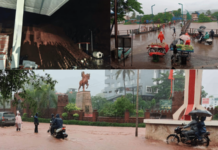 पेट्रोल पंपाच्या केबिनवर ‘दरड’, ढिगाऱ्याखाली सापडून मनोरुग्णाचा मृत्यू; तीन कर्मचारी जखमी