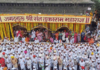 तुकोबांच्या पालखीचे पंढरीकडे प्रस्थान; पाऊसधारा… मोजक्या दिंड्या, वारकऱ्यांच्या उपस्थितीत देहूत रंगला सोहळा