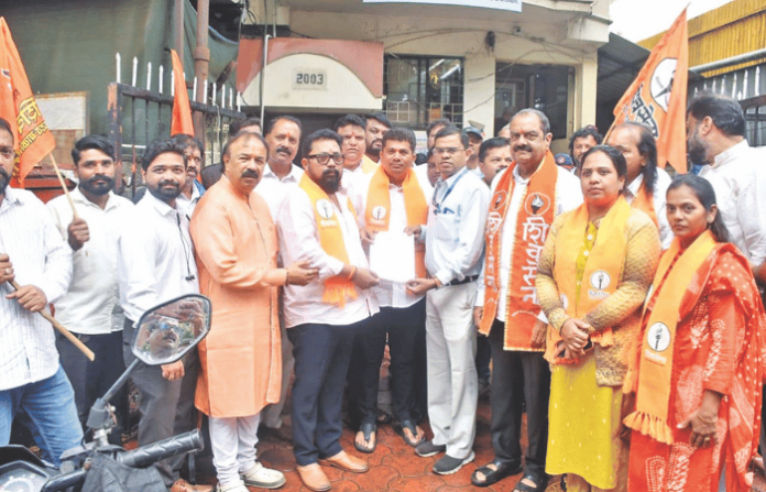 shiv-sena-ubt-kolhapur-warns-mahadiscom-over-smart-meter-installation-protest shiv-sena-ubt-kolhapur-warns-mahadiscom-over-smart-meter-installation-protest