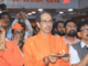 नागपुरात शिवसेनेचे ‘रामरक्षा’ आंदोलन! उद्धव ठाकरे यांच्या उपस्थितीत श्रीराम मंदिरात रामरक्षा महाआरती; रामभक्त आणि शिवसैनिकांची मोठी गर्दी