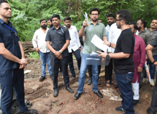 Photo – आदित्य ठाकरे यांनी मुलुंडमधील भूखंडाची केली पाहणी