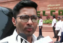 ममता बॅनर्जींच्या ताफ्यावरील हल्ला सुवेंदू अधिकारी यांनी घडवून आणला – अभिषेक बॅनर्जी