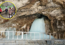 मुसळधार पावसानंतर अमरनाथ यात्रामार्ग पुन्हा खुला, नवीन यात्रेकरूंचा जत्था दर्शनासाठी रवाना