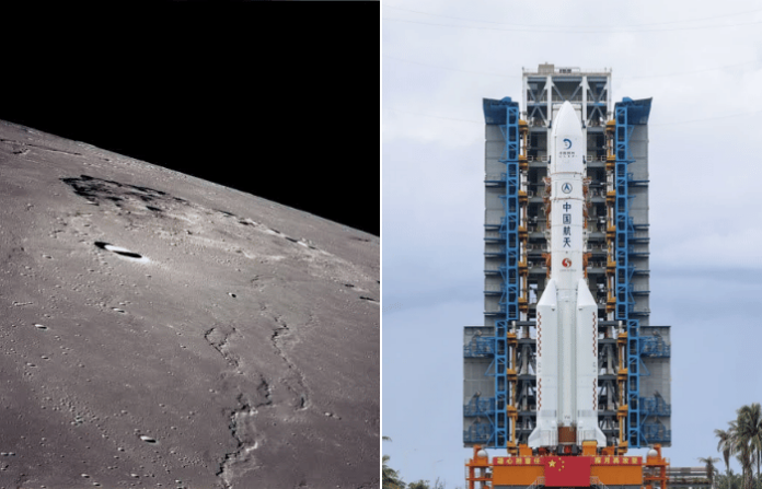 China moon mission