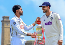 India vs Sri Lanka 1st Test – हिंदुस्थानची प्रथम फलंदाजी; सरफराज खान, आकिब नबीला प्लेइंग 11 मध्ये स्थान नाही